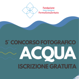 5° CONCORSO FOTOGRAFICO: ACQUA – Iscrizioni entro il 24/02!